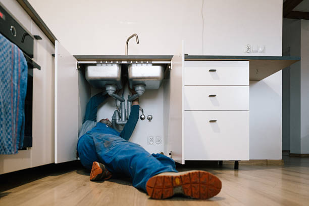 Professional Drain Cleaning technician working in Ipswich, SD